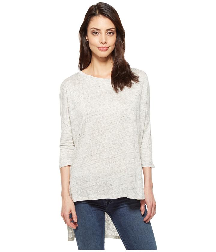 Alternative - Amelie Linen Jersey 3/4 Sleeve T-shirt