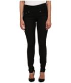 Jag Jeans Petite - Petite Nora Pull On Skinny Knit Denim In Black Rinse