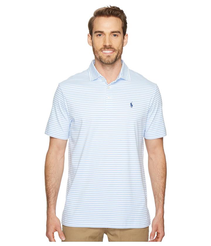 Polo Ralph Lauren - Striped Pima Polo Short Sleeve Knit