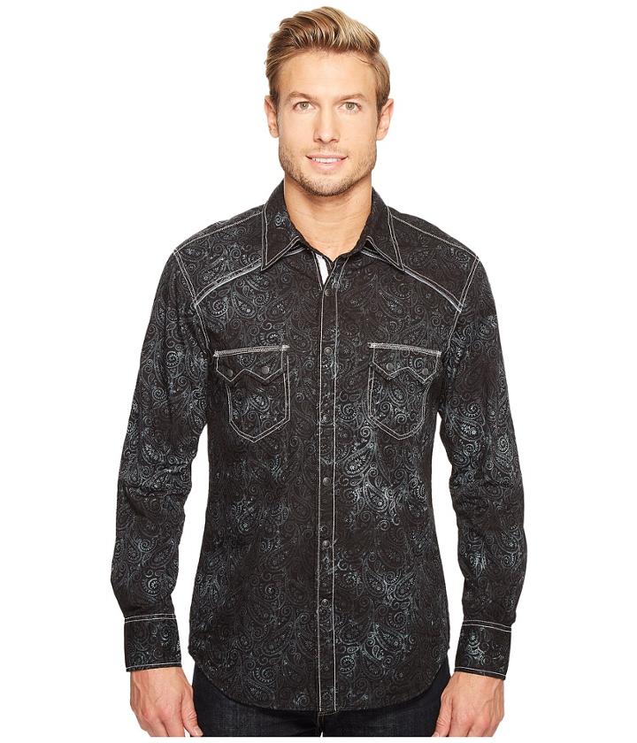 Rock And Roll Cowboy - Long Sleeve Snap B2s1260