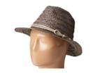 San Diego Hat Company - Rhf6121 2 Brim Raffia Fedora Hat