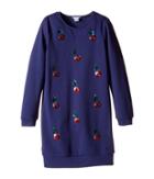 Little Marc Jacobs - Milano Ceremony Dress With Sequined Cherry Patterns