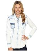 Rock And Roll Cowgirl - Long Sleeve Snap B4s8376