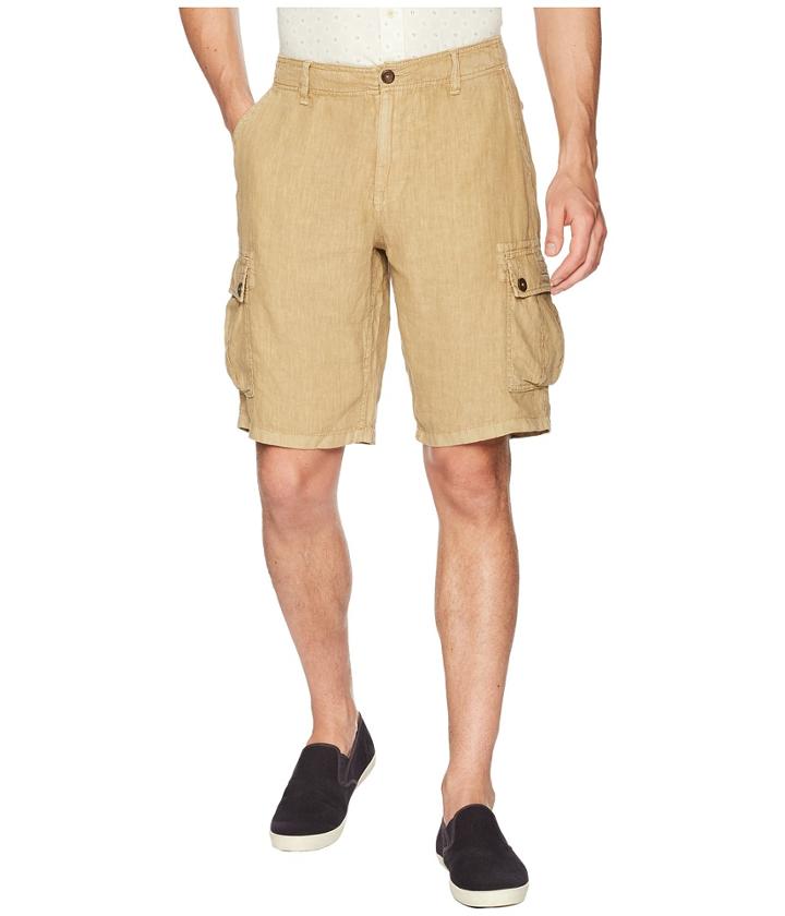 Lucky Brand - Linen Cargo Shorts