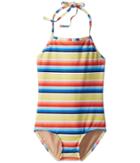 Toobydoo - Retro Rainbow Stripe One-piece Swimsuit