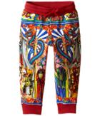 Dolce &amp; Gabbana Kids - Printed Jogger Pants