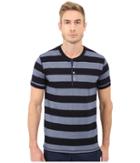 Lucky Brand - Mocktwist Stripe Henley
