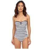 Tommy Bahama - Mare Stripe Bandeau Cup One-piece