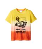Little Marc Jacobs - Record Or Leopard Print Short Sleeve Tee Shirt