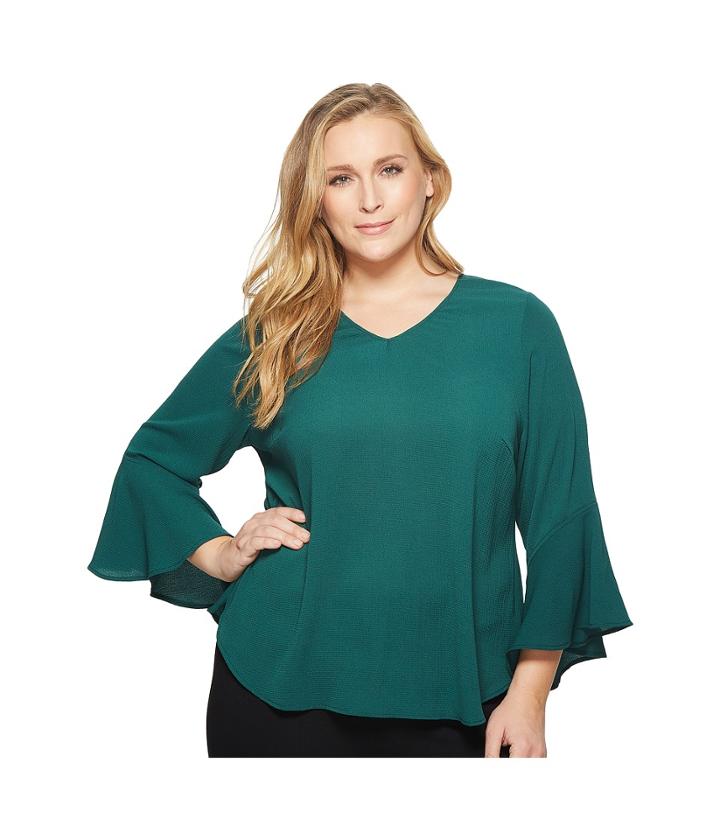 Kiyonna - Ellie Crepe Blouse