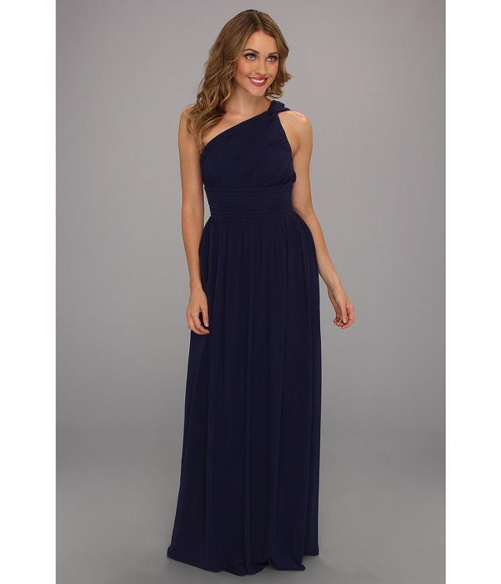 Donna Morgan One Shoulder Strapless Gown - Rachel