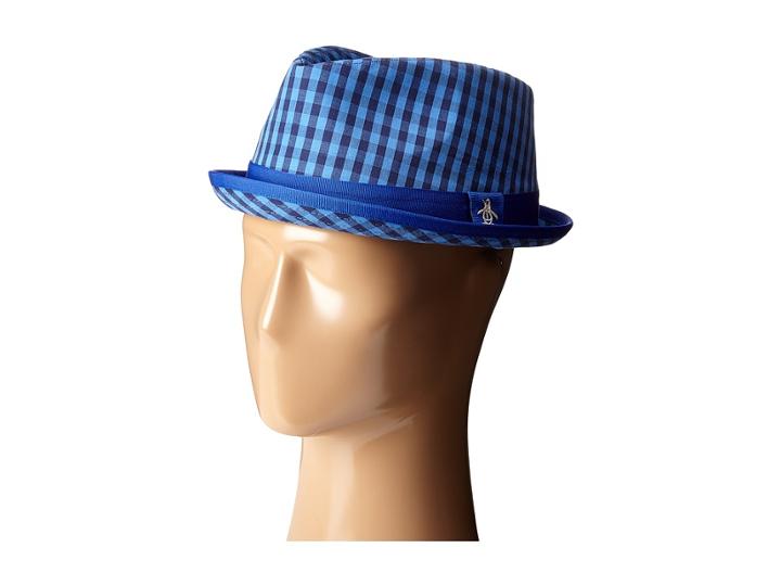 Original Penguin - Mini Cheque Porkpie Hat