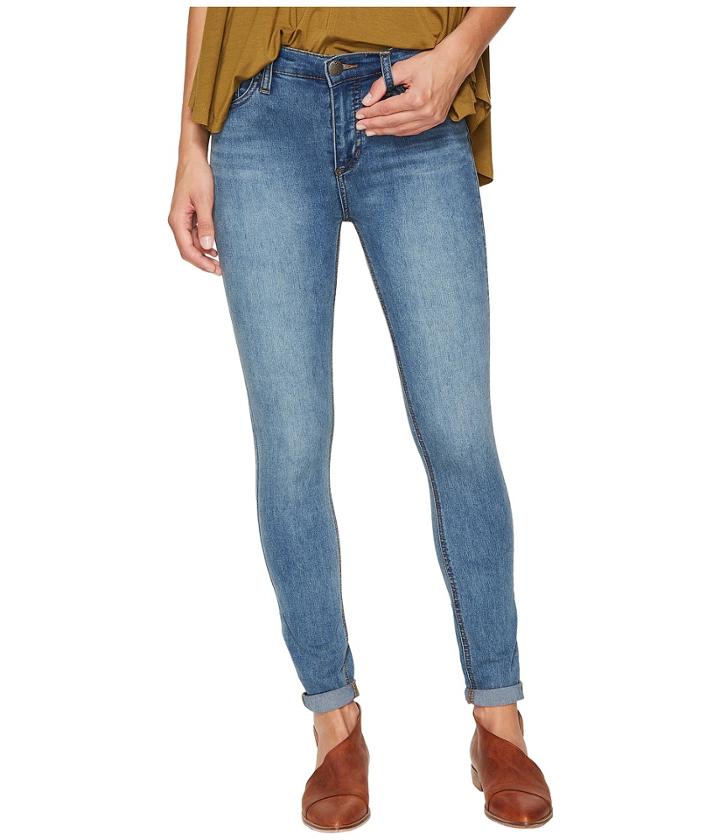 Free People - Gummy Denim High-rise Roller Crop Jeans