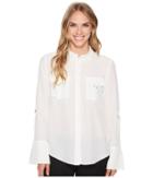 Nicole Miller - Safari Boyfriend Blouse