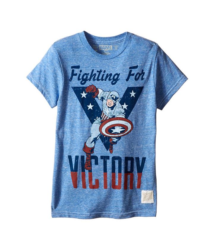 The Original Retro Brand Kids - Short Sleeve Tri-blend Marvel Tee