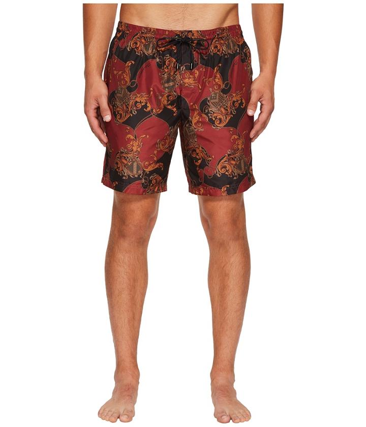 Dolce &amp; Gabbana - Coat Of Arms Swim Trunk