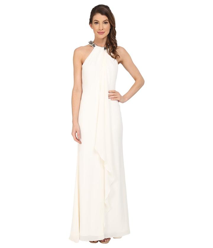 Calvin Klein - Halter Neck Draped Gown Cd5b1p8w