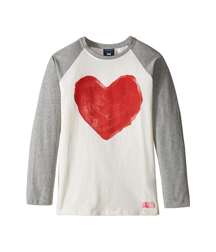 Toobydoo - Be Mine Long Sleeve Heart Tee