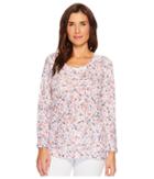 Nally &amp; Millie - Ditsy Floral Print Top
