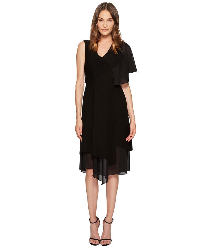 Yigal Azrouel - Asymmetric Ruffle Sleeveless Dress