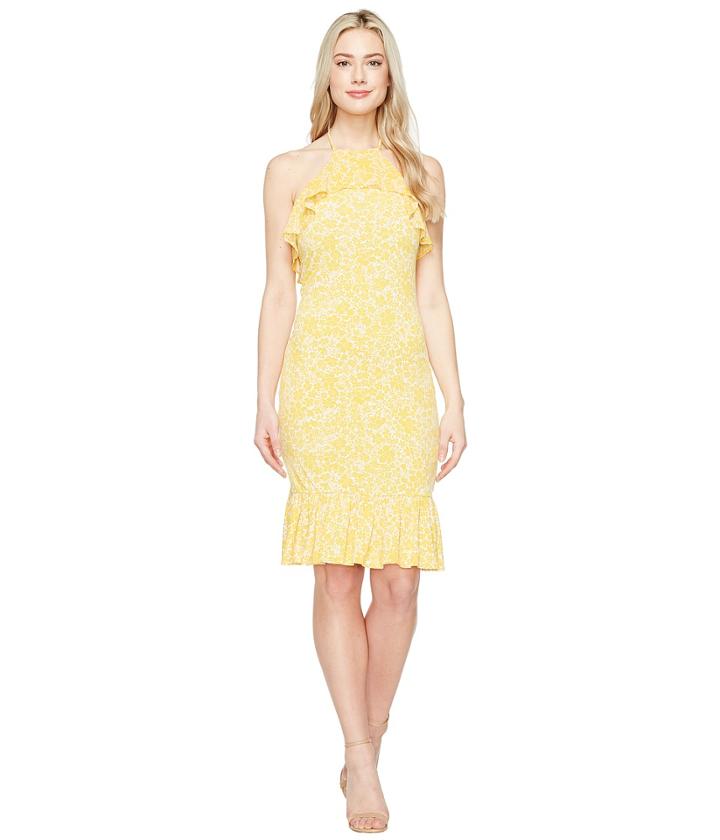 Michael Michael Kors - Tansy Halter Flounce Dress