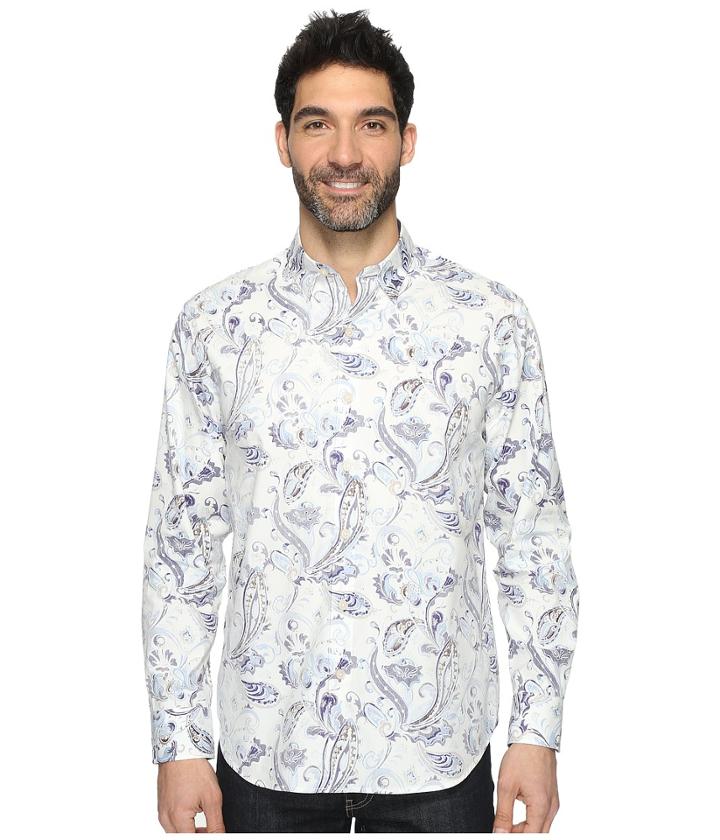 Tommy Bahama - Paulo Paisley Long Sleeve Woven Shirt