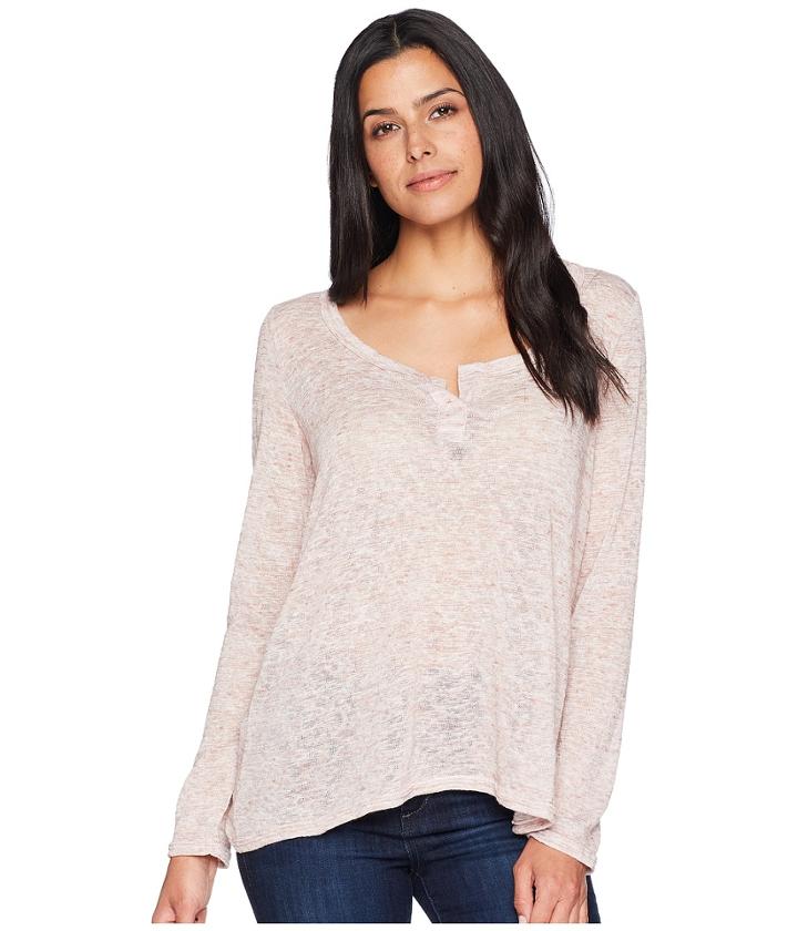 Nally &amp; Millie - Long Sleeve Henley Top