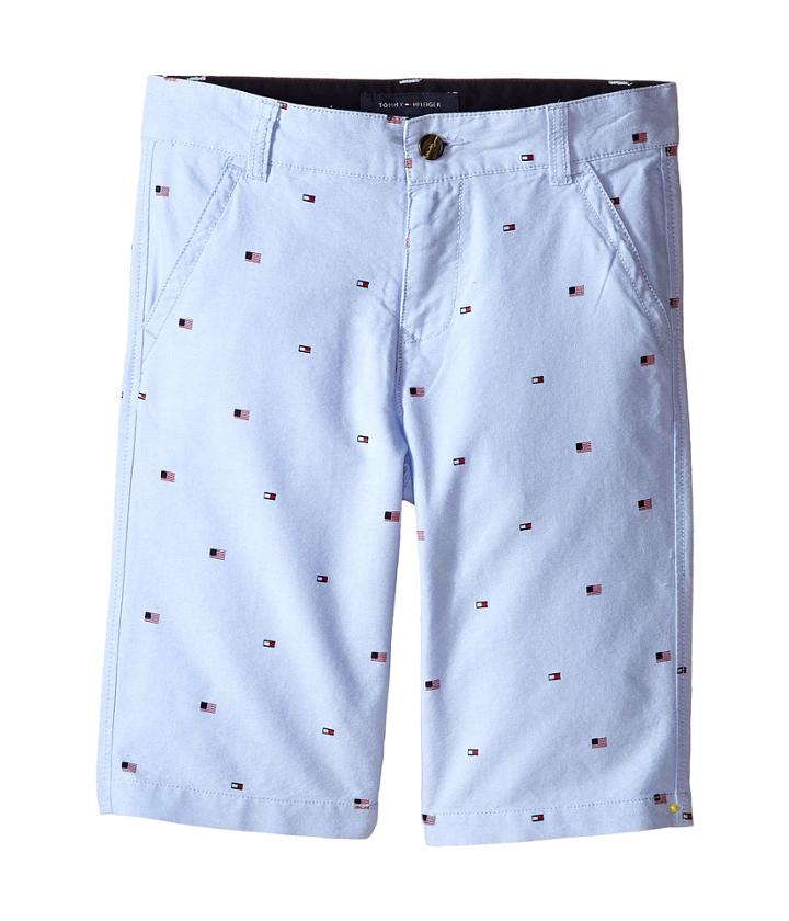 Tommy Hilfiger Kids - Flag Oxford Flat Front Shorts