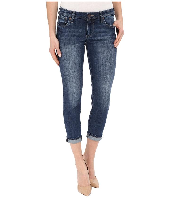 Kut From The Kloth - Catherine Slim Boyfriend Jeans In Savior W/ Medium Base Wash