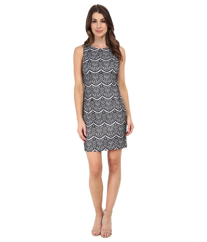 Jessica Simpson - Lace Sheath Dress