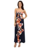 Tommy Bahama - Le Grande Fleur Strapless Dress