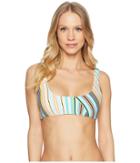 The Bikini Lab - South Beach Stripe Tank Bralette Top