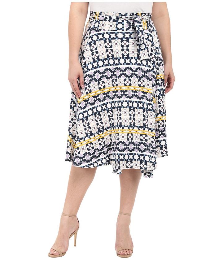 Rachel Pally Plus - Plus Size Mid-length Wrap Skirt