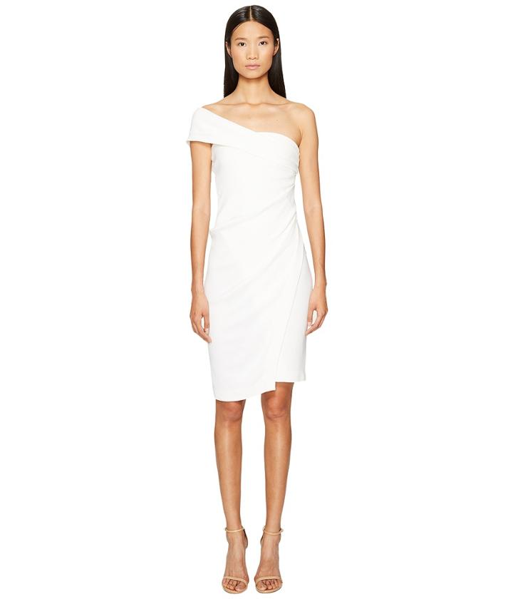 Dsquared2 - Textured Viscose Jersey One Shoulder Dress