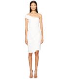 Dsquared2 - Textured Viscose Jersey One Shoulder Dress