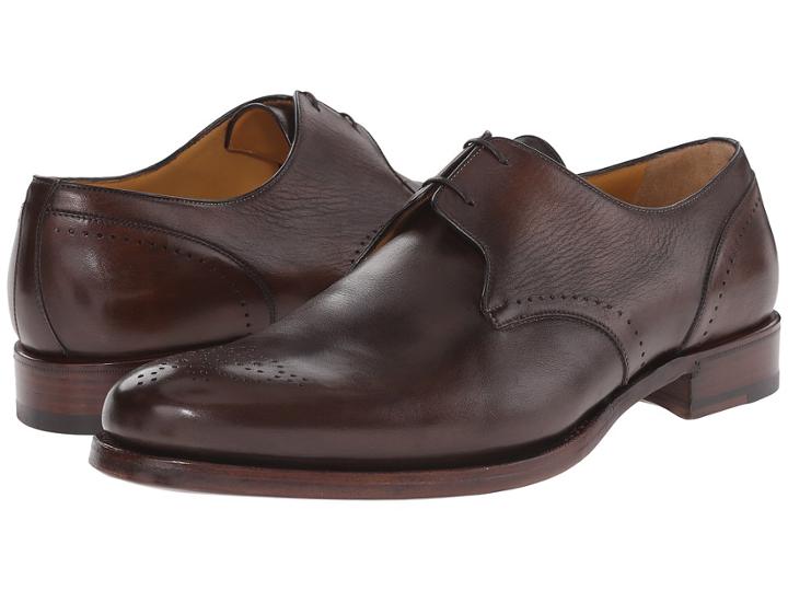 A. Testoni - Delave Calf Decorative Toe Oxford