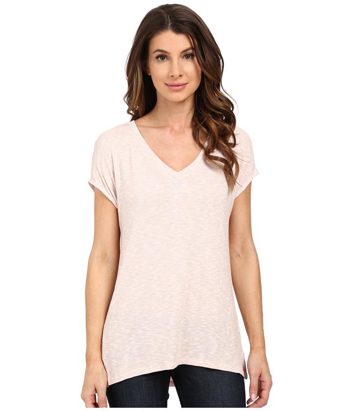 B Collection By Bobeau - Violet Space Dye T-shirt