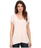 B Collection By Bobeau - Violet Space Dye T-shirt