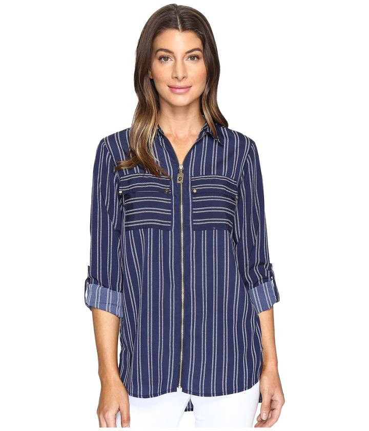 Michael Michael Kors - Bengal Dog Tag Zip Top