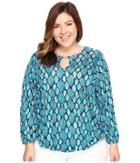 Michael Michael Kors - Plus Size Pelopia Peasant Top