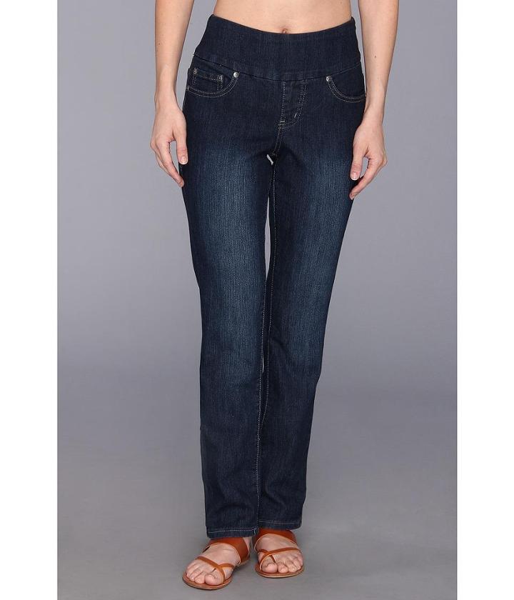 Jag Jeans Petite Petite Malia Pull-on Slim In Blue Shadow