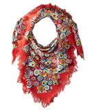 Tory Burch - Millefiore Fringed Silk Square