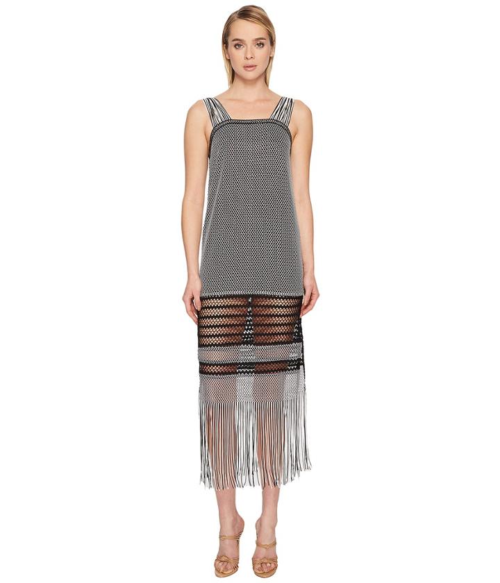 Jonathan Simkhai - Knit Fringe Maxi Dress Cover-up