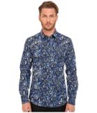 Just Cavalli - Kaleido Tigers Print Woven Shirt