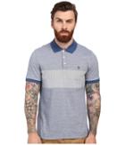 Original Penguin - Pin Stripe Woven Pieced Polo