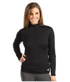 Hot Chillys Micro-elite Chamois 8k Solid Zip-t