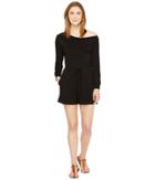 Culture Phit - Camella Luxe French Terry Off The Shoulder Romper