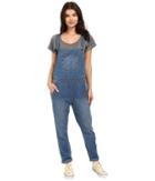 Roxy - Sea Foam Denim Overalls