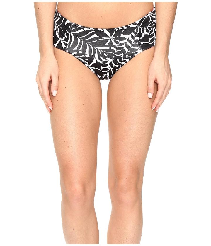 Tommy Bahama - Pinwheel Palms Reversible Side-shirred High-waist Bikini Bottom