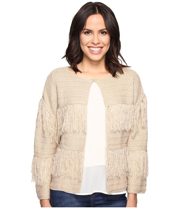 Brigitte Bailey - Bryn Sweater With Fringe Detail